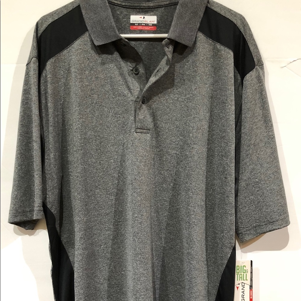 Grand Slam Men’s XL Big & Tall Athletic Polo